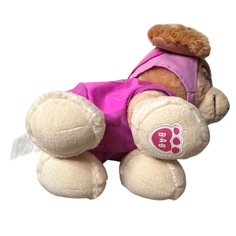 Build-A-Bear Workshop PAW Patrol Skye Plush Pink Pilot Puppy Dog 2020 029204 - Picture 4 of 8